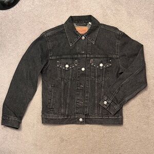 Levi's Charcoal Denim Jacket